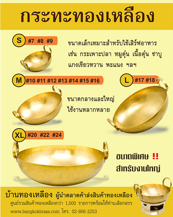 กระทะทองเหลือง
